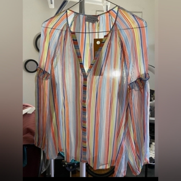 Tanya taylor IIla silk blouse - Picture 6 of 7